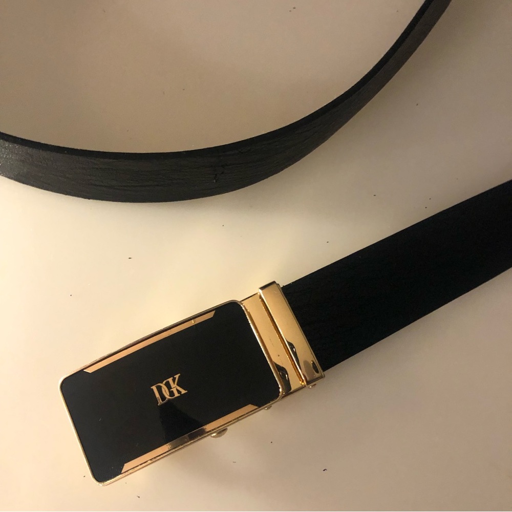 DGK ratchet locking leather belt